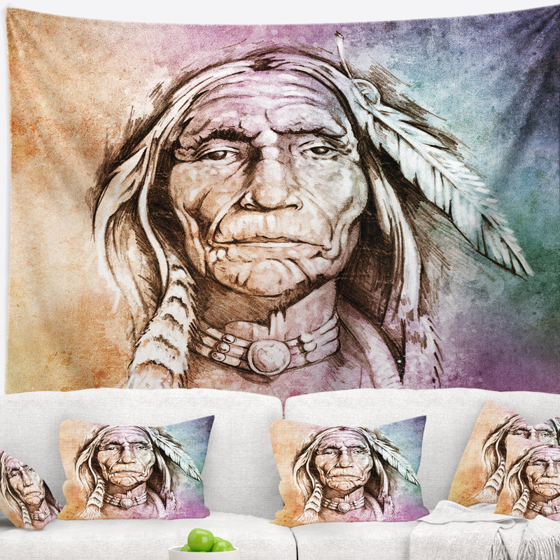 Polyester Tapestry, 32" H x 39" W