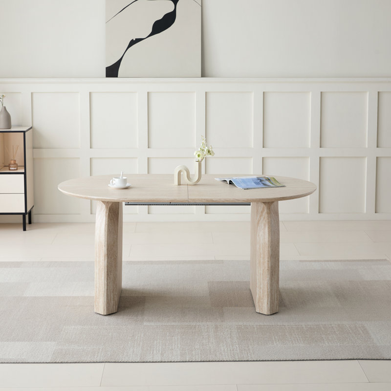 Wood Extendable Dining Table