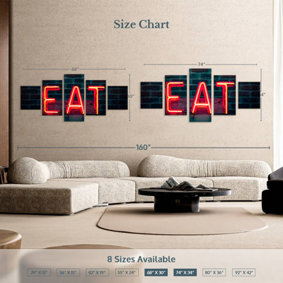 Eat Neon Wall Sign