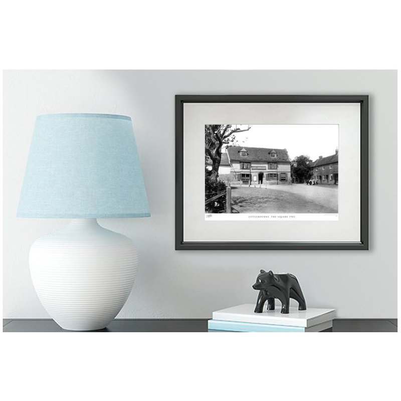 Littlebourne, The Square 1903 by Francis Frith - Single Picture Frame Print, 28cm H x 36cm W x 2.3cm D