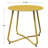 Outdoor Side Table, 18'' Round End Table With Square Feet-115186438