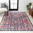 Latrobe Modern Persian Boho Floral Multi/Purple Rug-572769319