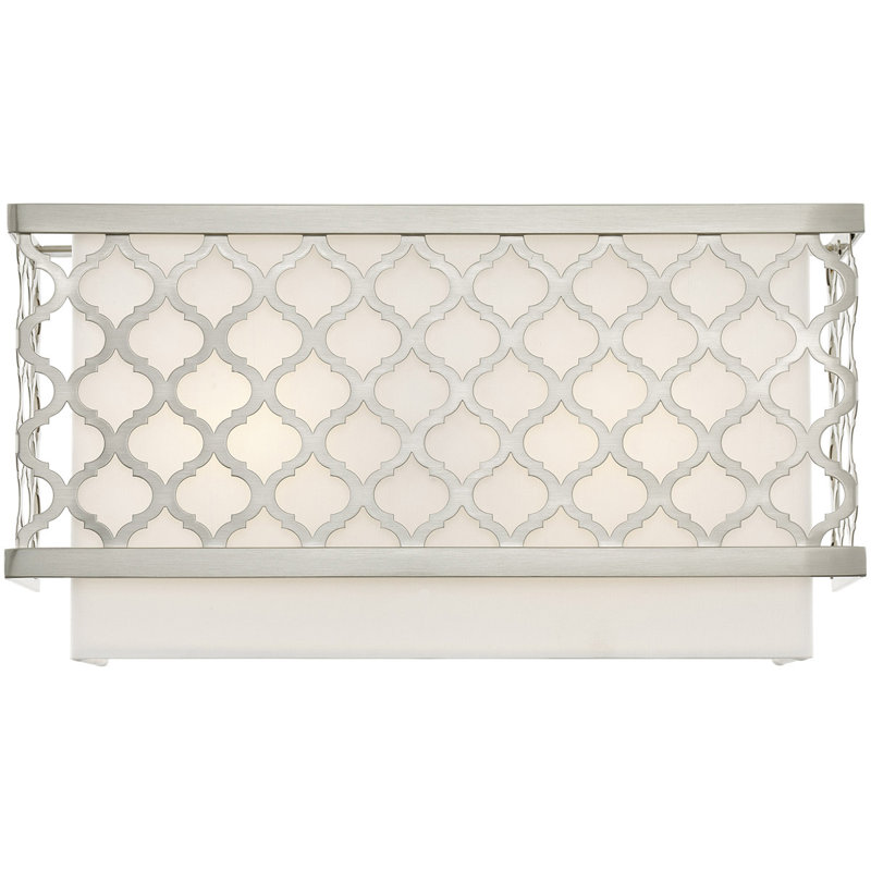 Mance Wall Sconce, Soft Gold, 7" H x 15" W x 6" D