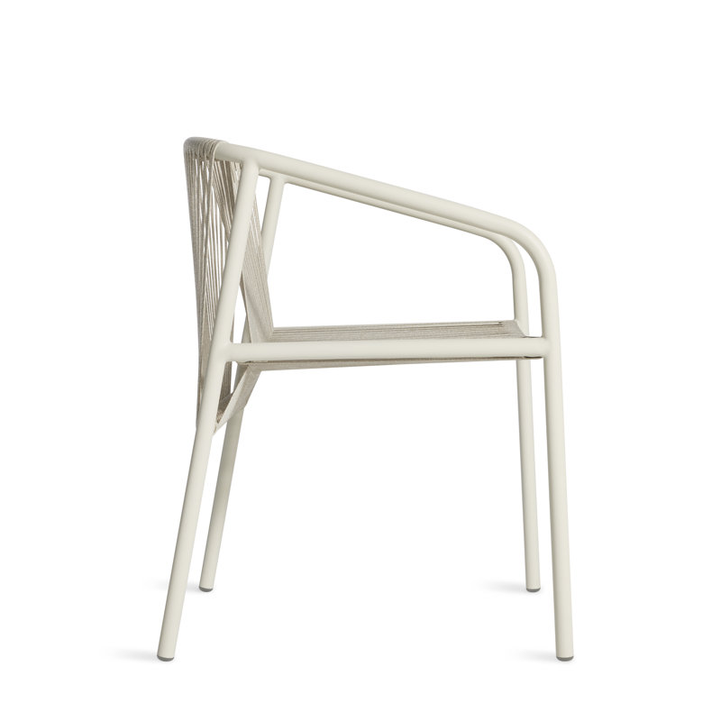 Lookout Outdoor Dining Armchair, White
