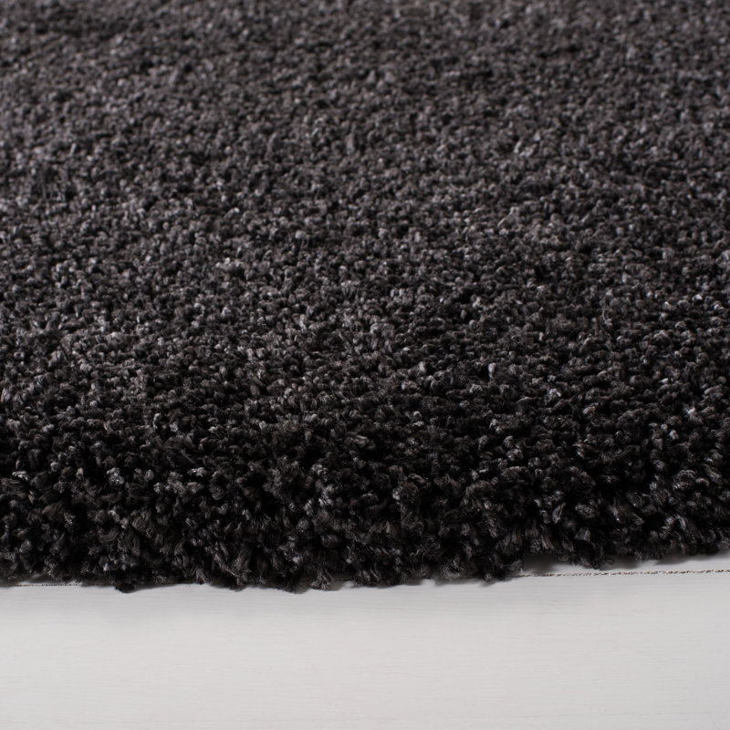 Chiles Royal Shag Performance Solid Color Rug, Square 6'7"