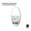 Hubba 24 x 36" Oval Mirror-69927468
