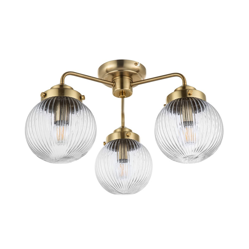 Glass Flush Mount