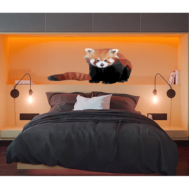 Animals Wall Decal, 33" H x 52" W x 1.7" D