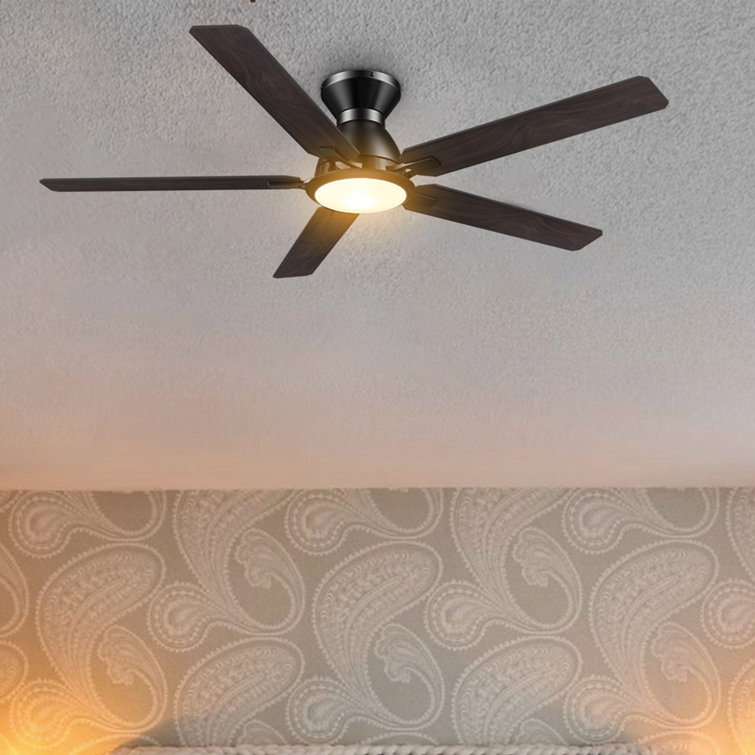 52'' Smart Ceiling Fan with Remote Control and Light Kit Included