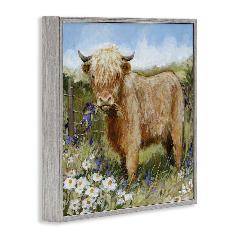 Art de giclée encadrée, par Susan Winget, H 12 po x l 12 po, Estampe numérique Farmhouse