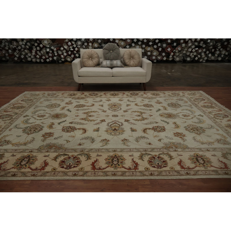 Tapis grand classique avec élégance classique 9 x 12 Peshawar