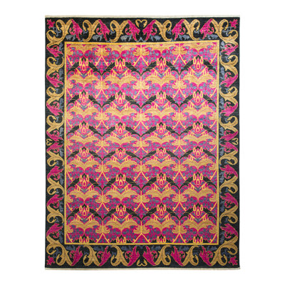 One-of-a-Kind 7'10" x 10'3" Hand Knotted Area Rug