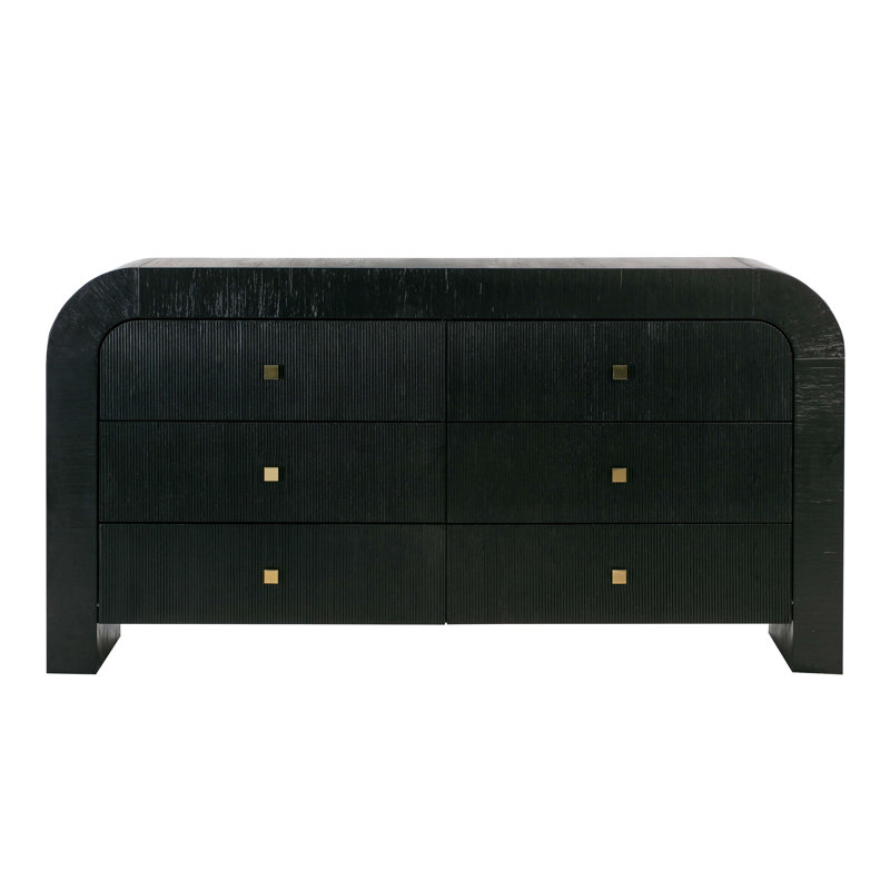 Commode l 6 po Baxley, Noir