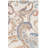 Runner Alben Paisley Handmade Tufted Wool/Cotton Area Rug in Ivory/Rust-1522136908