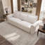 Canapé Chesterfield, canapé-lit gigogne de 93,7 po, canapé-lit convertible en velours 3 en 1 avec garniture cloutée et accoudoirs roulés, canapé-lit multifonctionnel pour le salon, la chambre à coucher, beige / blanc