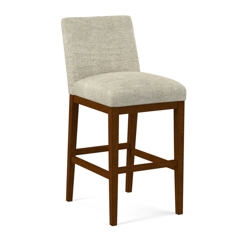 Upholstered Stool, 61558-61, English Saddle