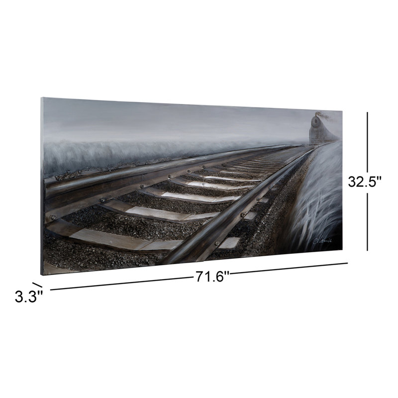 " Rip Track " Painting Print