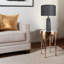 Table d'appoint avec plateau en verre Kolwyck-897853412