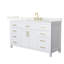 Beckett 60" Freestanding Single Bathroom Vanity with Quartz Top-1973926515-1973926514-1973926526