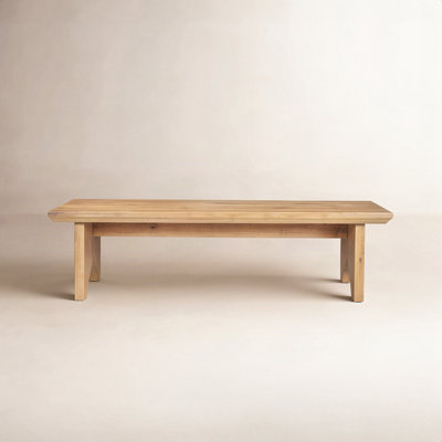 54" Oak Coffee Table