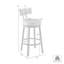 Tabouret de bar ou de comptoir pivotant en similicuir Zelda-1334036424-1334036425