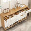 Rangement pour chaussures en bois manufacturé Burlywood