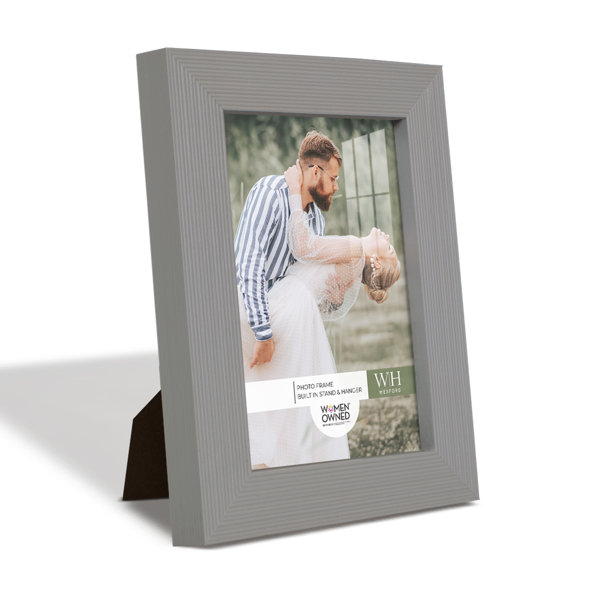 Wexford Home Textured 8 in. x 10 in. Black Picture Frame (Set of 6)