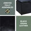 Repose-pieds Saribel 22,75 po-1252289790