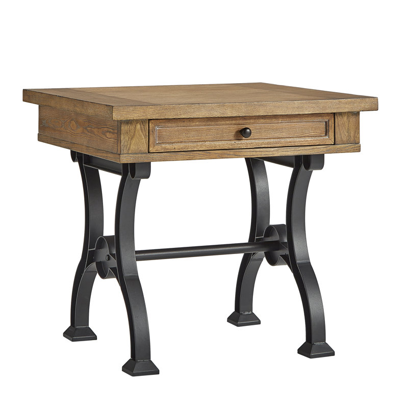 Table de bout à tréteaux Luevano