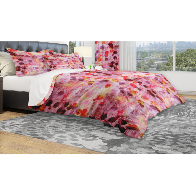 Ensemble de housse de couette Designart, Housse simple + 1 taie décorative