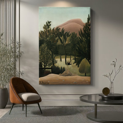Landscape -Gallery Wrapped Canvas by Henri Rousseau