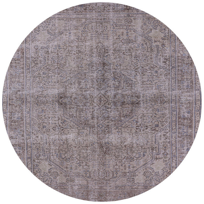 Tapis gris Rohando, Rond 3 pi