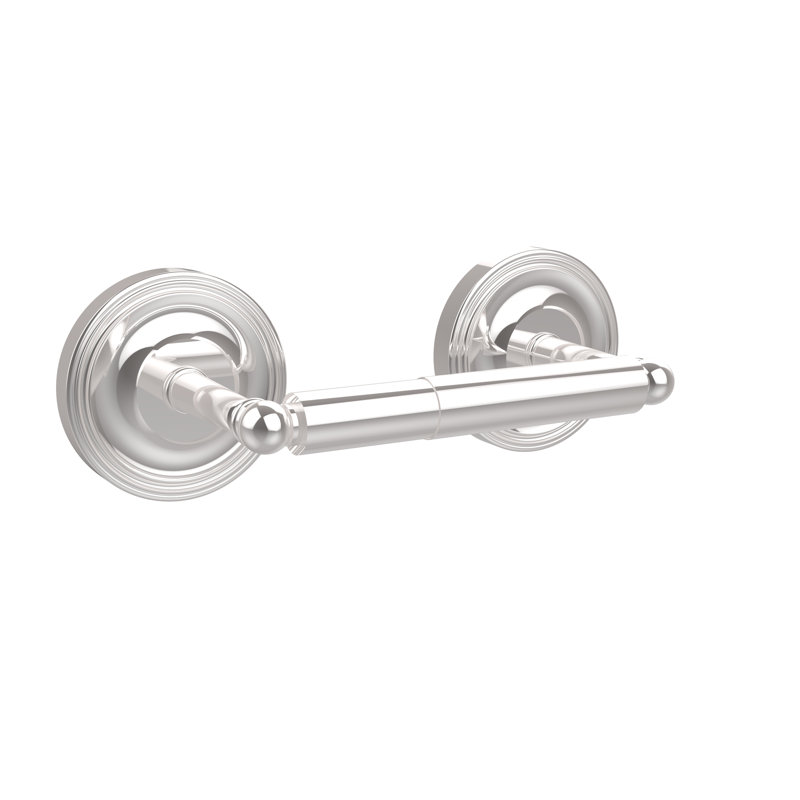 Porte-papier hygiénique mural double Gober, Chrome poli