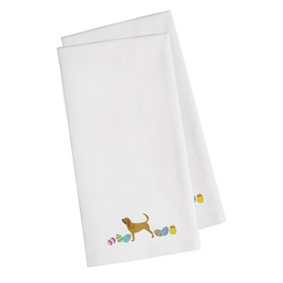 Cotton Embroidered Tea Towel Kitchen Towel
