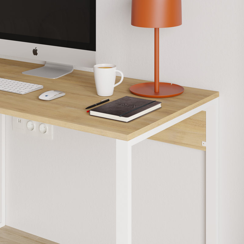 Bureau Acura, Chêne, Blanc