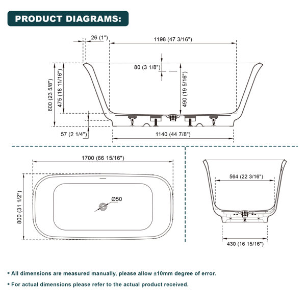 Dimensions du produit