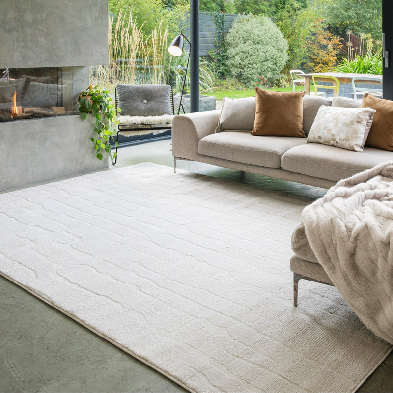 Tannille Abstract Hand Tufted Area Rug, 120cm x 170cm