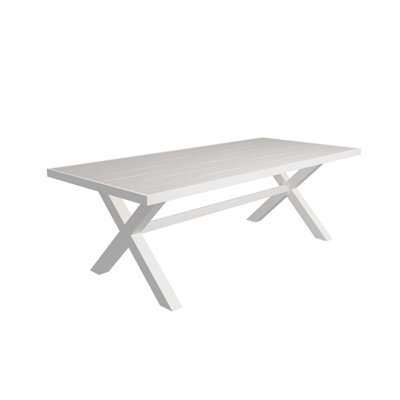 Table de barbecue en aluminium 86 po.