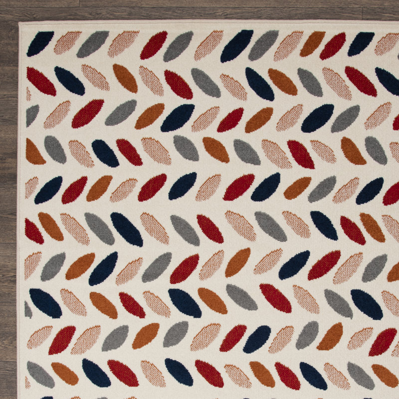 Tapis rose Corrigan Studio®, Rectangle 6 pi 7 po x 9 pi 2 po