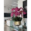 Helena Boat Planter With Phaleanopsis Orchids-387316239
