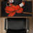 Red petal flower - 15.75"x31.50" Desk mat