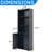 4-Tier Bookshelf With Door - Wooden Storage Bookcase, Display Cabinet For Home & Office, Black-431039884-406046992