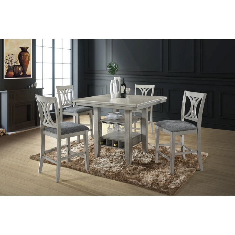 Elevated Counter Height Dining Set