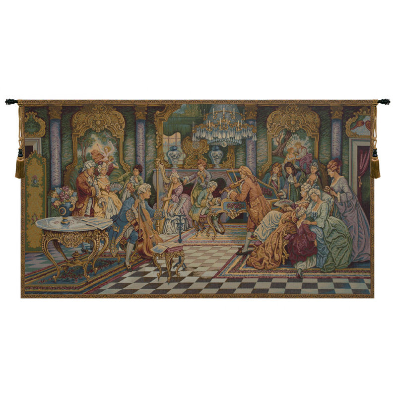 Italian Loom Woven Cotton Blend Wall Hanging