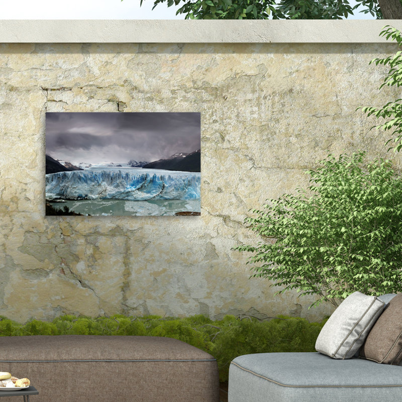 "Perito Moreno sur toile" par Nicola Molteni, reproduction, H 12 po x l 19 po