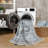 GLN Rugs Vintage Collection - Machine Washable Area Rug, Vintage Washable Rug, Non Slip Area Rug, Low Pile Living Room Rug, Bedroom Rug, Bathroom Rug - Easy Clean (Brown and Gray Area Rug)-998870025
