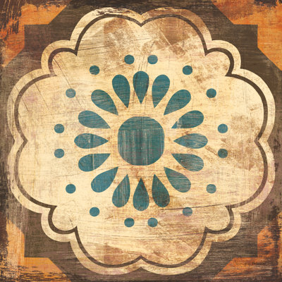 «Moroccan Tiles VIII» par Cleonique Hilsaca, impression sur toile tendue