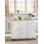 Hardiman 53.75" Kitchen Island with  Locking Wheels