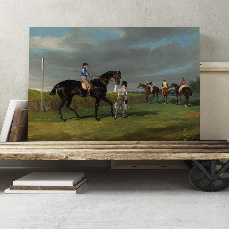 John Frederick Herring - Wrapped Canvas Painting, 70cm H x 100cm W