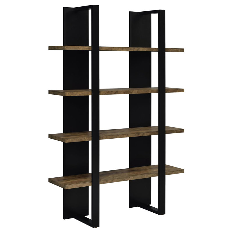 Bibliothèque à 4 tablettes, Noir